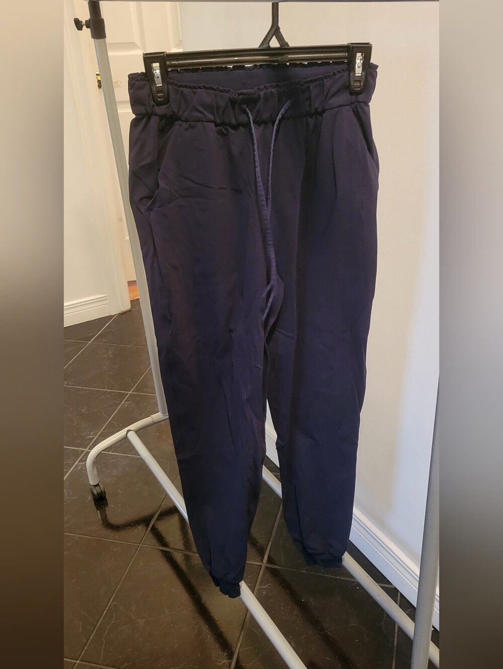 Lululemon High-Rise Stretch Pants Navy - Size 4